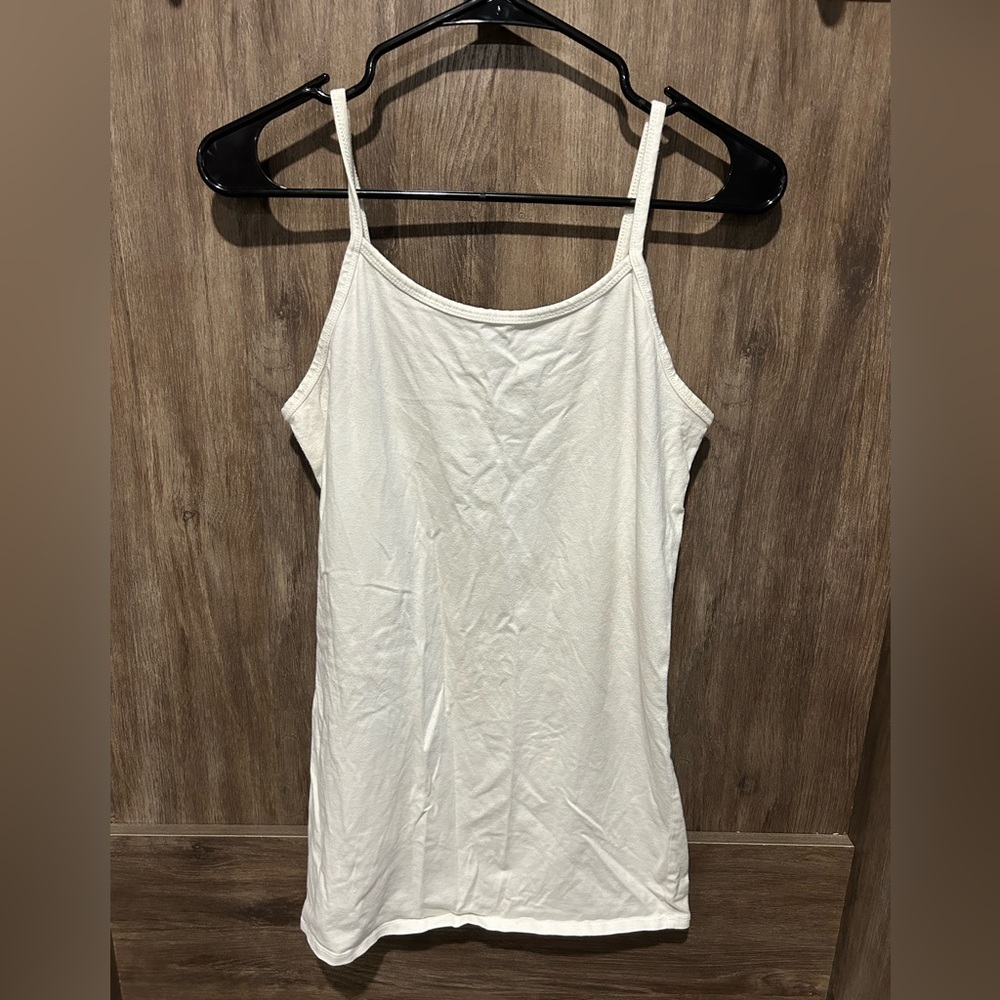 Maurices White Fitted Camisole Top